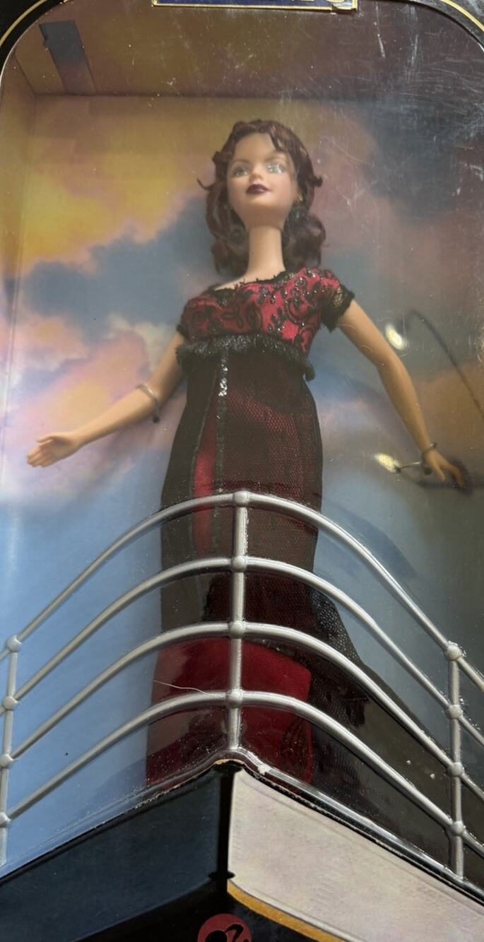 2007 Mattel TITANIC BARBIE Rose Dewitt Bukater Pink Label Collector Doll NRFB